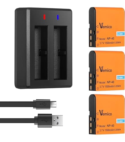 Amazon.com: BM Premium NP-40 Battery Compatible with Casio Exilim